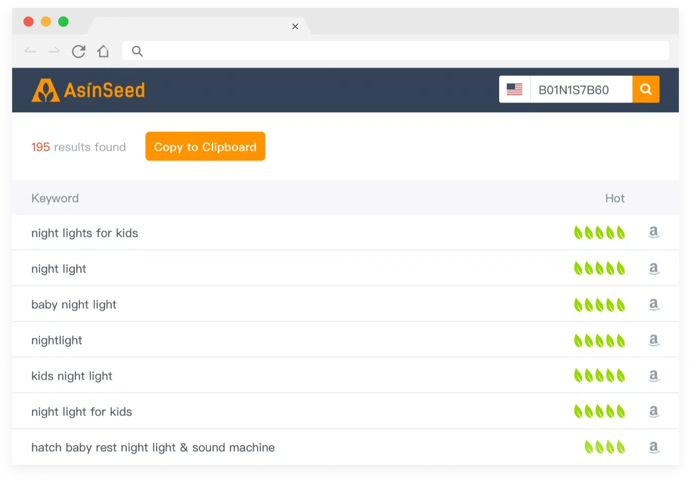 AsinSeed